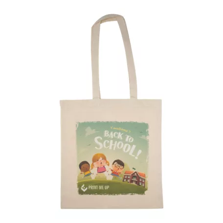 Hosszúfülű vászontáska, 140g/m²