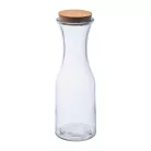 Üveg kancsó parafadugóval, 1000 ml