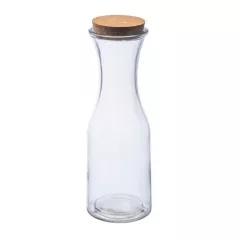 Üveg kancsó parafadugóval, 1000 ml