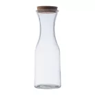 Üveg kancsó parafadugóval, 1000 ml
