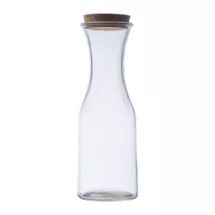 Üveg kancsó parafadugóval, 1000 ml