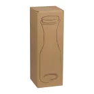 Üveg kancsó parafadugóval, 1000 ml