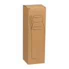 Üveg ivópalack juta tokban, 500 ml