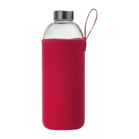Üveg ivópalack neoprén tokban, 1000 ml