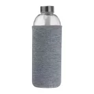 Üveg ivópalack neoprén tokban, 1000 ml