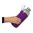 Üveg ivópalack neoprén tokban, 1000 ml