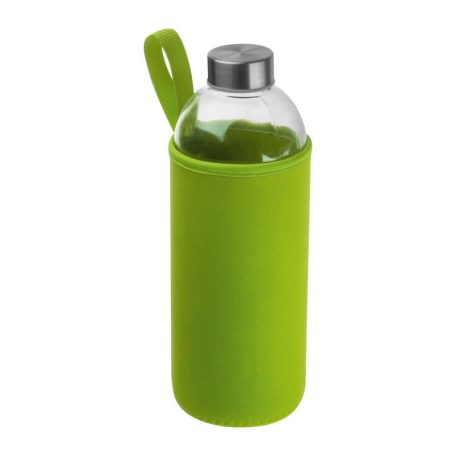 Üveg ivópalack neoprén tokban, 1000 ml