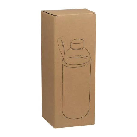 Üveg ivópalack neoprén tokban, 1000 ml