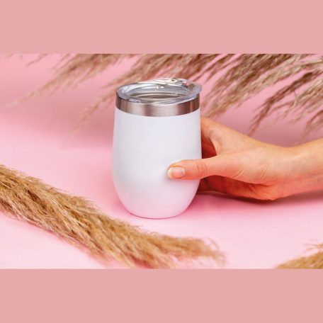 Duplafalú vákuumszigetelt termoszbögre, 300 ml