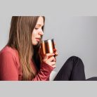 Dupalfalú vákuumszigetelt termoszbögre, 300ml 