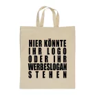 Rövid fülű vászontáska, 140 gr/m²