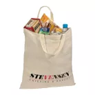 Rövid fülű vászontáska, 140 gr/m²