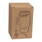 Rozsdamentes acél bögre USB csatlakozóval, 400 ml