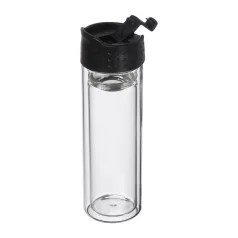 Szűrős üveg kulacs, 400 ml