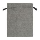 Közepes méretű zsinóros szütyő újrahasznosított pa