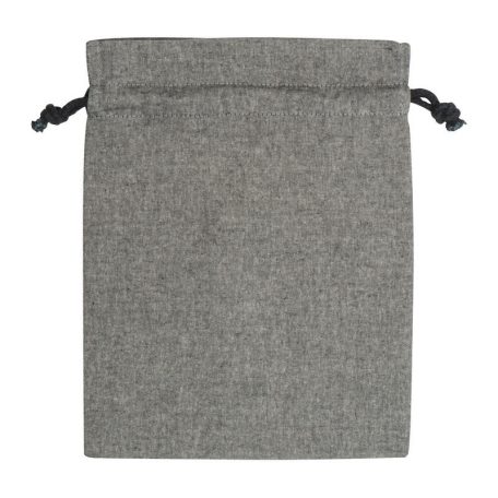 Közepes méretű zsinóros szütyő újrahasznosított pa