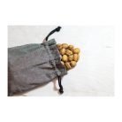 Közepes méretű zsinóros szütyő újrahasznosított pa