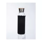 Üveg ivópalack neoprén tokban, 600 ml