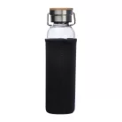 Üveg ivópalack neoprén tokban, 600 ml