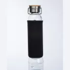 Üveg ivópalack neoprén tokban, 600 ml