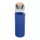 Üveg ivópalack neoprén tokban, 600 ml