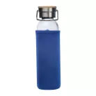 Üveg ivópalack neoprén tokban, 600 ml