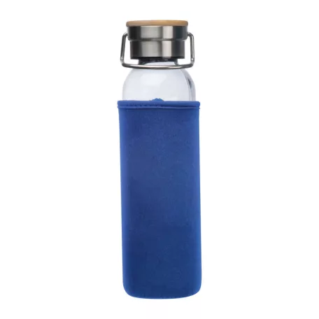 Üveg ivópalack neoprén tokban, 600 ml