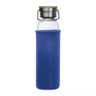 Üveg ivópalack neoprén tokban, 600 ml