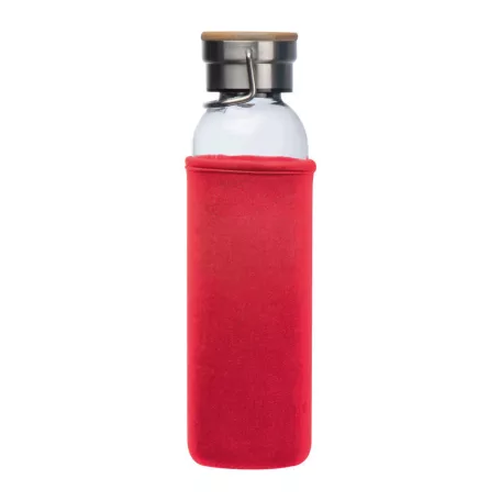 Üveg ivópalack neoprén tokban, 600 ml