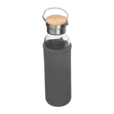 Üveg ivópalack neoprén tokban, 600 ml
