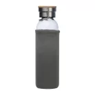 Üveg ivópalack neoprén tokban, 600 ml