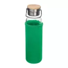 Üveg ivópalack neoprén tokban, 600 ml
