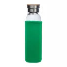 Üveg ivópalack neoprén tokban, 600 ml