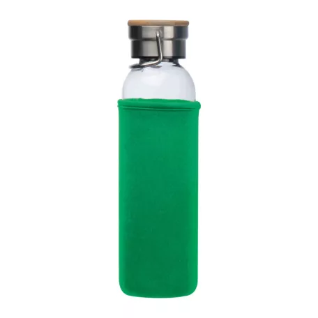 Üveg ivópalack neoprén tokban, 600 ml