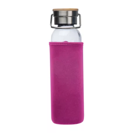 Üveg ivópalack neoprén tokban, 600 ml