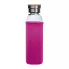 Üveg ivópalack neoprén tokban, 600 ml