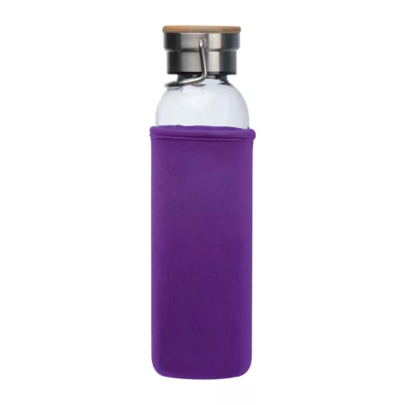 Üveg ivópalack neoprén tokban, 600 ml