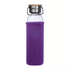 Üveg ivópalack neoprén tokban, 600 ml