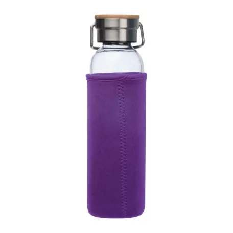Üveg ivópalack neoprén tokban, 600 ml