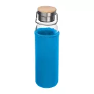 Üveg ivópalack neoprén tokban, 600 ml