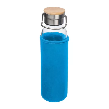 Üveg ivópalack neoprén tokban, 600 ml