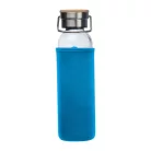 Üveg ivópalack neoprén tokban, 600 ml