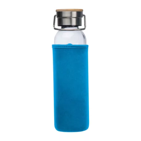 Üveg ivópalack neoprén tokban, 600 ml