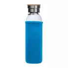 Üveg ivópalack neoprén tokban, 600 ml