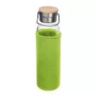 Üveg ivópalack neoprén tokban, 600 ml
