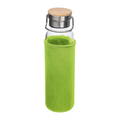 Üveg ivópalack neoprén tokban, 600 ml