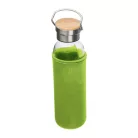 Üveg ivópalack neoprén tokban, 600 ml