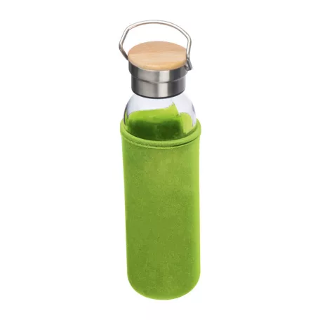 Üveg ivópalack neoprén tokban, 600 ml