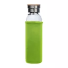 Üveg ivópalack neoprén tokban, 600 ml