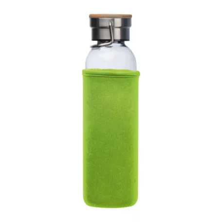 Üveg ivópalack neoprén tokban, 600 ml